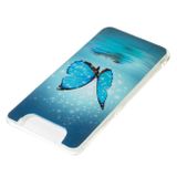 Gumový kryt na Samsung Galaxy A80 - Butterfly