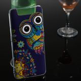 Gumový kryt na Samsung Galaxy A80 - Blue-bottomed owl