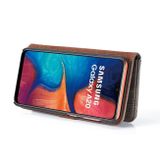 Peňeženkové kožené pouzdro na Samsung Galaxy A30 - Šedý