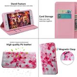 Peněženkové 3D kožené pouzdro na Sony Xperia L3  - Pink and Red Flowers