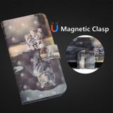 Peněženkové pouzdro 3D Painting na Samsung Galaxy A20e- Cat Tiger