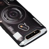 Gumový kryt na Samsung Galaxy A80 - Camera Pattern