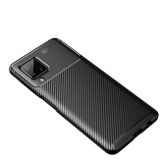 Gumový kryt na Samsung Galaxy A12 - Černá