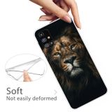 Gumový kryt na Samsung Galaxy M51 - Yellow Lion