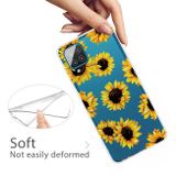 Gumový kryt na Samsung Galaxy A12 - Yellow Chrysanthemum