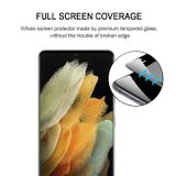 Ochranné sklo Full Screen Samsung Galaxy S21 Ultra 5G - Černá