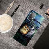 Gumový kryt na Samsung Galaxy A32 5G - Owl