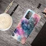 Gumový kryt MARBLE na Samsung Galaxy A52 - Abstract Multicolor