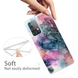 Gumový kryt MARBLE na Samsung Galaxy A52 - Abstract Multicolor