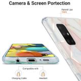 Gumený 3D kryt MARBLE na Samsung Galaxy A51 5G - Ružová