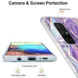 Gumový 3D kryt na Samsung Galaxy A71 5G - Tmavěfialová