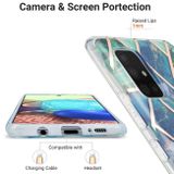 Gumový 3D kryt na Samsung Galaxy A71 5G - Modrozelená
