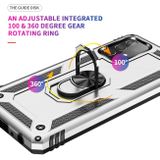 Kryt Magnetic Holder Armor na Samsung Galaxy A52 5G - Stříbrná