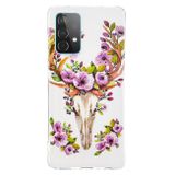 Gumový kryt LUMINOUS na Samsung Galaxy A52 5G - Flower Deer