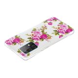Gumový kryt LUMINOUS na Samsung Galaxy A52 5G - Rose Flower