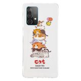 Gumový kryt LUMINOUS na Samsung Galaxy A52 5G - Cats