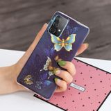 Gumový kryt LUMINOUS na Samsung Galaxy A52 5G - Double Butterflies