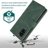Peňaženkové kožené puzdro ZIPPER Samsung Galaxy A51 5G -  Tmavozelená