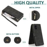 Peňaženkové kožené puzdro Zipper Wallet Bagna Samsung Galaxy A51 5G -  Černá