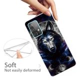 Gumový kryt na Samsung Galaxy A52 5G - Magic Wolf