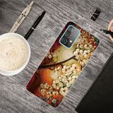 Gumový kryt na Samsung Galaxy A52 5G - Oil Painting Magnolia