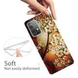 Gumový kryt na Samsung Galaxy A52 5G - Oil Painting Magnolia