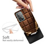 Gumový kryt na Samsung Galaxy A52 5G - Chocolate