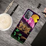 Gumový kryt na Samsung Galaxy A72 - Umbrella Owl