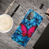Gumový kryt na Samsung Galaxy A72 - Big Red Butterfly