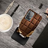 Gumový kryt na Samsung Galaxy A72 - Chocolate