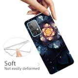 Gumový kryt na Samsung Galaxy A72 - Snow Lotus