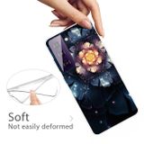 Gumený kryt Shockproof Painted na Samsung Galaxy S21 5G - Snow Lotus