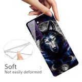 Gumový kryt PAINTED na Samsung Galaxy S21 Plus 5G - Magic Wolf