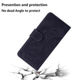 Peňaženkové kožené pouzdro TIGER na Samsung Galaxy A52 5G - Černá