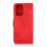 Peněženkové kožené pouzdro Antelope na Xiaomi Redmi Note 10/10S - Červená