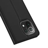 Peňaženkové kožené pouzdro DUX DUCIS na Xiaomi Mi 11 Lite - Černá