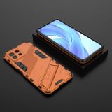 Kryt Punk Armor na Xiaomi Mi 11 Lite - Oranžová