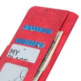 Peneženkové kožené pouzdro MAGNETIC na Motorola Moto G50 - Červená