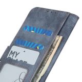 Peneženkové kožené pouzdro MAGNETIC na Motorola Moto G50 - Modrá