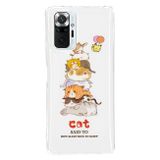 Gumový kryt LUMINOUS na Xiaomi Redmi Note 10 Pro - Cats