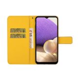 Peňeženkové kožené pouzdro ETHNIC na Samsung Galaxy A22 4G - Žltá