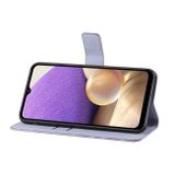Peňeženkové kožené pouzdro ETHNIC na Samsung Galaxy A22 4G - Fialová