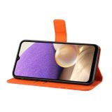 Peňeženkové kožené pouzdro ETHNIC na Samsung Galaxy A22 4G - Oranžová