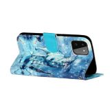 Peneženkové 3D pouzdro na Samsung Galaxy A22 5G - Snow Wolf