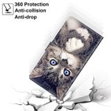 Peněženkové 3D pouzdro pro Samsung Galaxy A50 – White Claw Cat