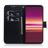 Peňaženkové kožené pouzdro  na Sony Xperia 5 - Anger