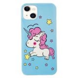 Gumový kryt LUMINOUS  na iPhone 13 Mini - Star Unicorn