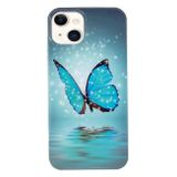 Gumový kryt LUMINOUS  na iPhone 13 - Butterfly