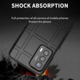 Pryžový kryt Shockproof na Motorola Edge 20 Pro - Černá