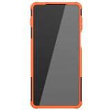 Pryžový kryt Shockproof na Motorola Edge 20 Pro - Oranžová